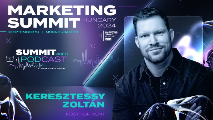 Keresztessy Zoltán – Post For Rent | „A Z generáció 50%-a hitelesebbnek tartja az influencereket, mint a saját családját”